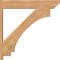 Ekena Millwork Imperial Slat Smooth Outlooker, Western Red Cedar, 7 1/2"W x 40"D x 40"H OUT08X40X40IMP06SWR - alternate 2
